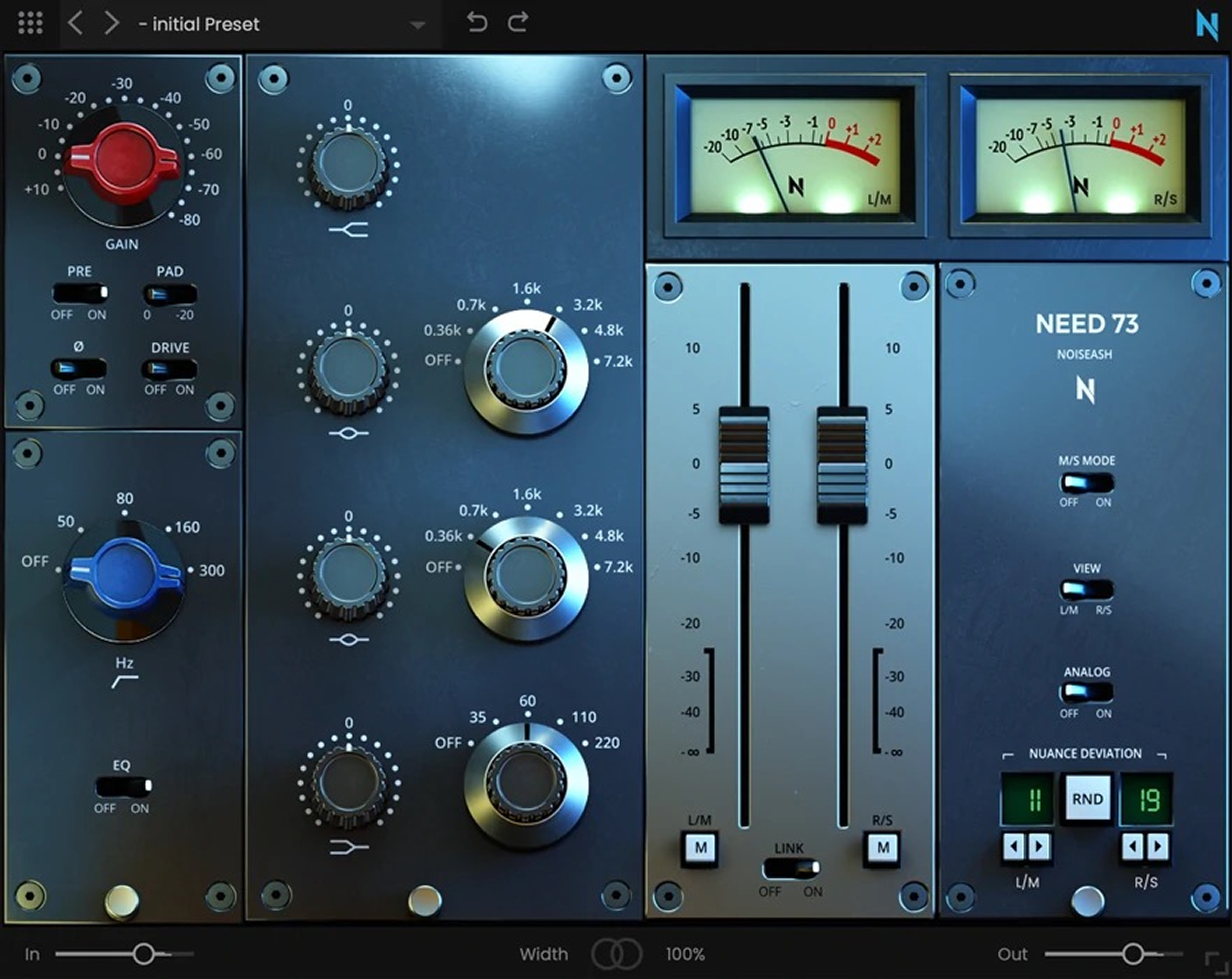 NEED 73 Console EQ screenshot