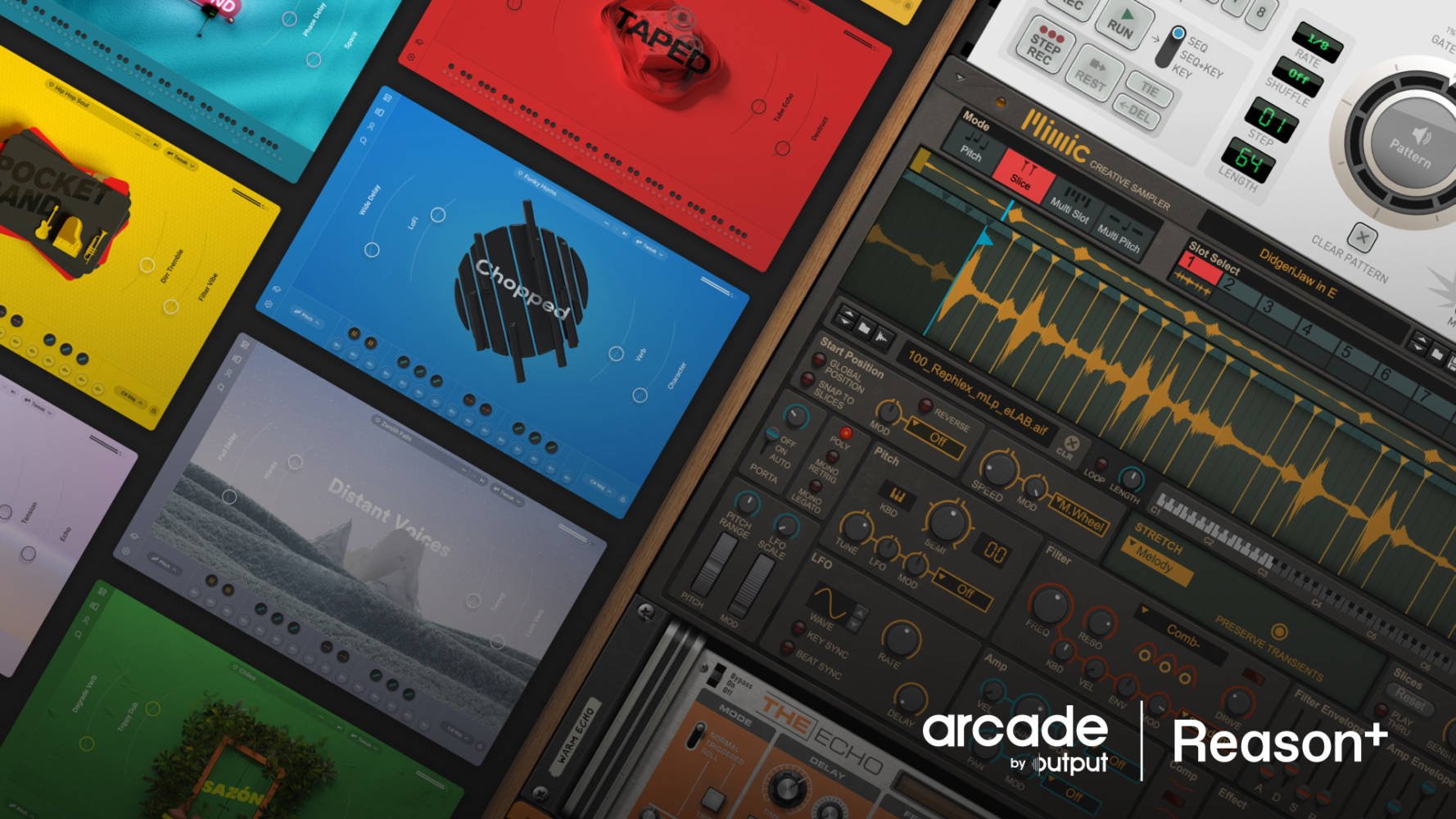 Output and Reason Studios launch Arcade & Reason+ Bundle to enhance creativity for music makers
