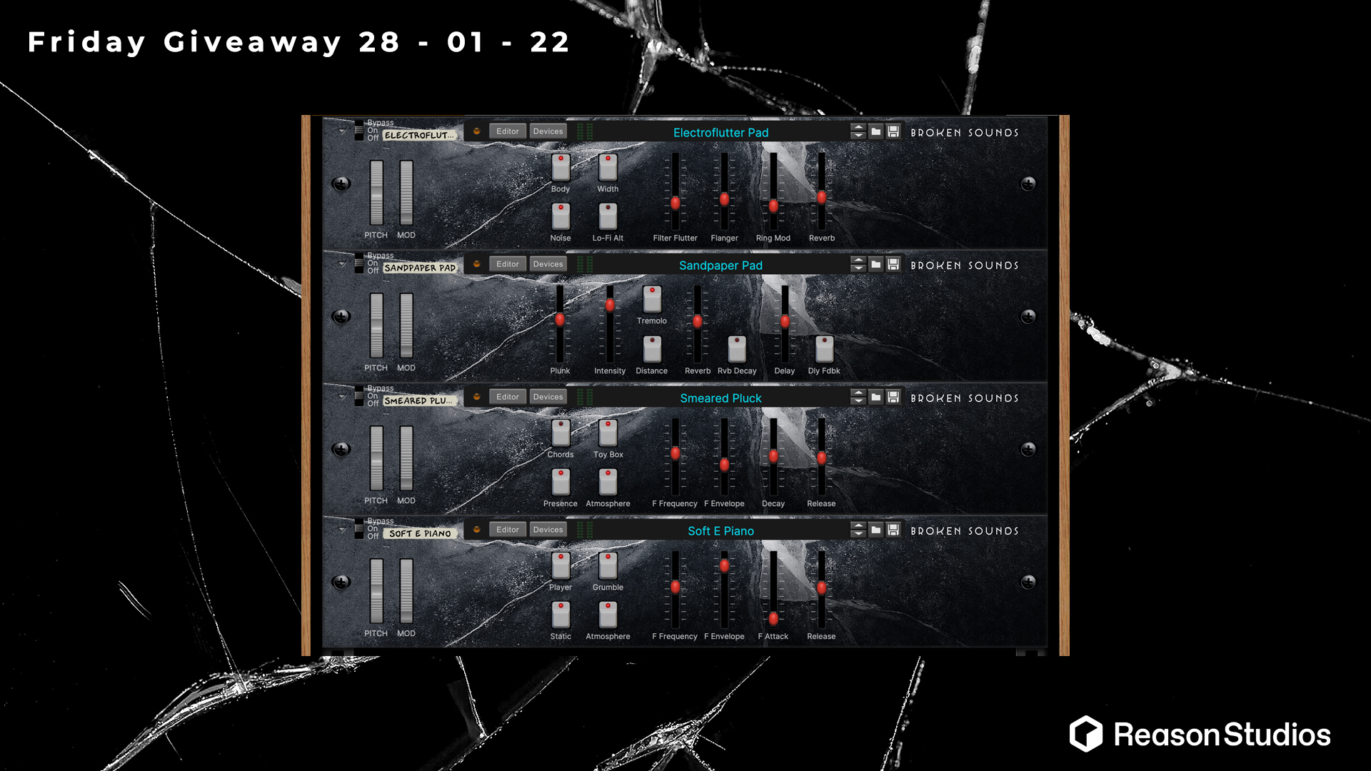 Friday Giveaway – Broken Sounds