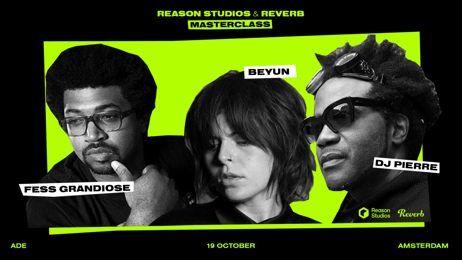 Meet the Reason Team in Amsterdam @ ADE