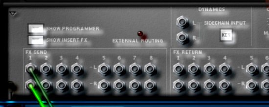Routing Effects Returns to Their Own Mix Channel